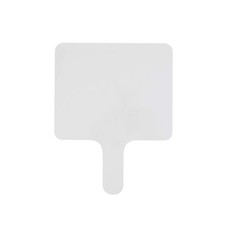 Dry Erase Answer Paddle - White Board, Double Sided 1 8"W x 6.5"H,
