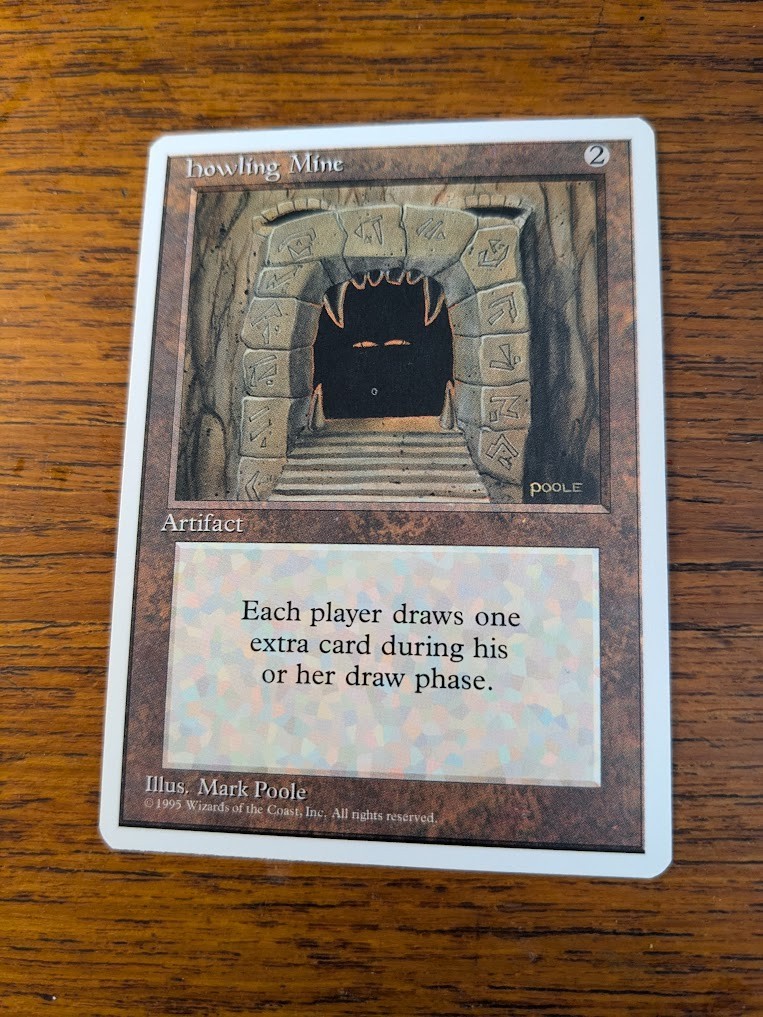 MTG Howling Mine - 4th edition - NM