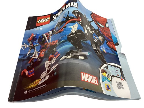 Lego Marvel Spider-Man 76115 Venom Figure Parts&Pieces Incomplete w/ Minifigures - Picture 4 of 4