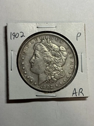 1902 P Morgan Silver Dollar XF/AU Better Date