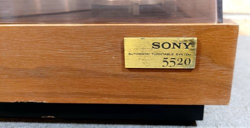 Sony PS-5520 Automatic Turntable Record Player Hi-Fi SPARES/REPAIR Seperate - Picture 2 of 6