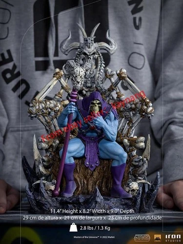 Iron Studios Masters of the Universe 1/10 Skeletor on Throne Estatua Segunda Mano