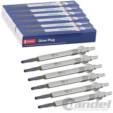 6x DENSO GLÜHKERZEN passend für CITROEN C5  C6 JAGUAR S-TYPE XF PEUGEOT 407 2.7