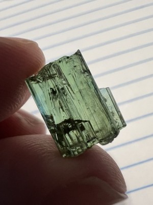 Glossy Green Gem Tourmaline - Afg - 1204