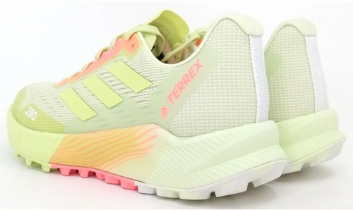 "NUEVO" Adidas Mujer Terrex Agravic Flow 2 W Trail Lime Tenis para Correr W 7.5 - Imagen 2 de 10