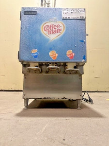 "KANPAK" REFRIGERATED 3 FLAVORS COFFEE CREAMER DISPENSER MACHINE