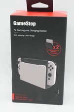 New GameStop TV Dock ing and Charging Station Compatible with Nintendo Switch