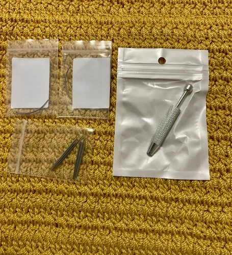 Piercing Taper Titanium Insertion Tool Ball Grabber Tool Kit 16G 18G  - 9 Piece  - product listing photo