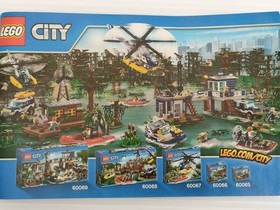 LEGO City 60067 Helicopter Chase 2015 Damaged Box Set