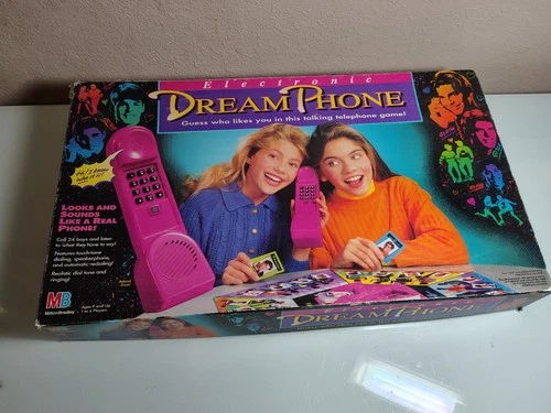 VTG Electronic Dream Phone Board Game Milton Bradley 1991 COMPLETE WORKS TESTED