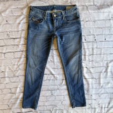 Diesel Super Slim Skinny Grupeen Jeans 14 Years Girls Womens Denim