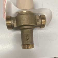 Watts LFMMVM1 Manual Mixing Valve Brass for Water 80-120°F Temp Range