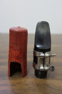 Vintage MC Gregory RARE 16740 Saxophone Mouthpiece Ligature Cap Cover