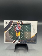 2022 Panini Immaculate - Clearly Immaculate Rookie Jerseys Romeo Doubs  /99 