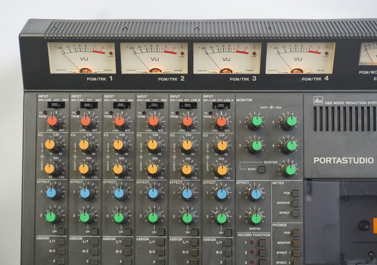Tascam Portastudio 246 80's 4 Track Multitrack Cassette Tape