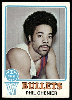 1973-74 Topps Phil Chenier #113 Capital Bullets