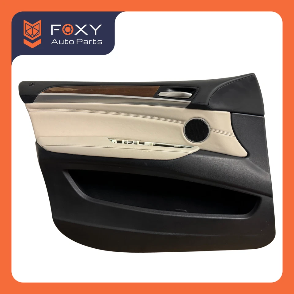 Juego de cuero panel de puerta interior delantero derecho e izquierdo bmw e71 e72 x6 2008-2014 Foto 2 de 4