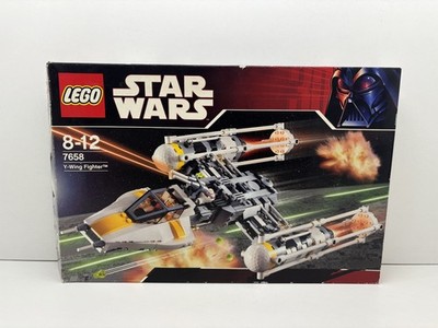 LEGO  Star Wars 7658 Y Wing Fighter komplett alle Figuren mit BA & OVP