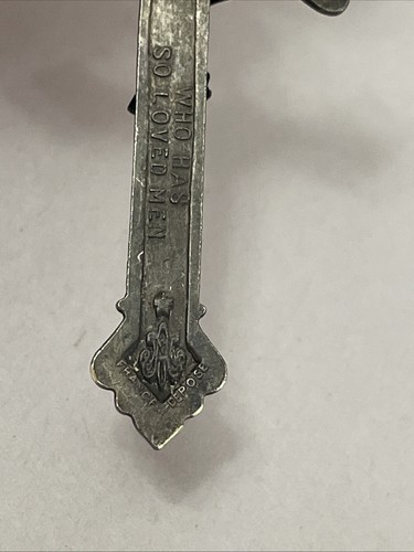 Vintage Cross Pendant /Made In France - Imagen 5 de 9