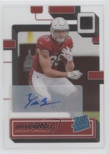 2022 Panini Clearly Donruss Rated Rookie Auto Trey McBride #87 Auto 9r9