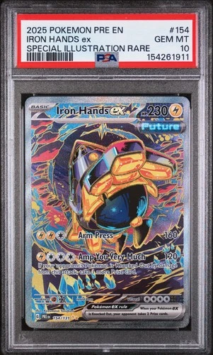 Iron Hands ex Holo Special Illustration Rare SV: Prismatic Evolutions 154/131