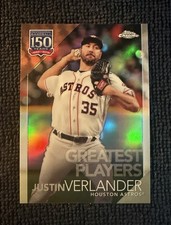 2019 Topps - 150 Years of Baseball Greatest Players Justin Verlander # 150C-6