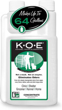 , KOE Kennel Odor Eliminator Concentrate, Great for Cages, Runs, Floors  More,