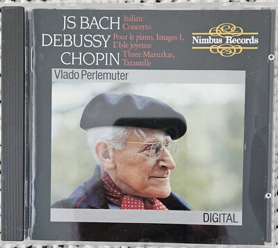 クラシック Vlado Perlemuter - The Nimbus Recordings Vlado Perlemuter - Bach, Debussy, Chopin (1987, Nimbus NI 5080) | eBay