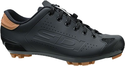 Dust Shoelace Mountain Clipless Shoes - Men's, Black - Sidi Dust Shoelace