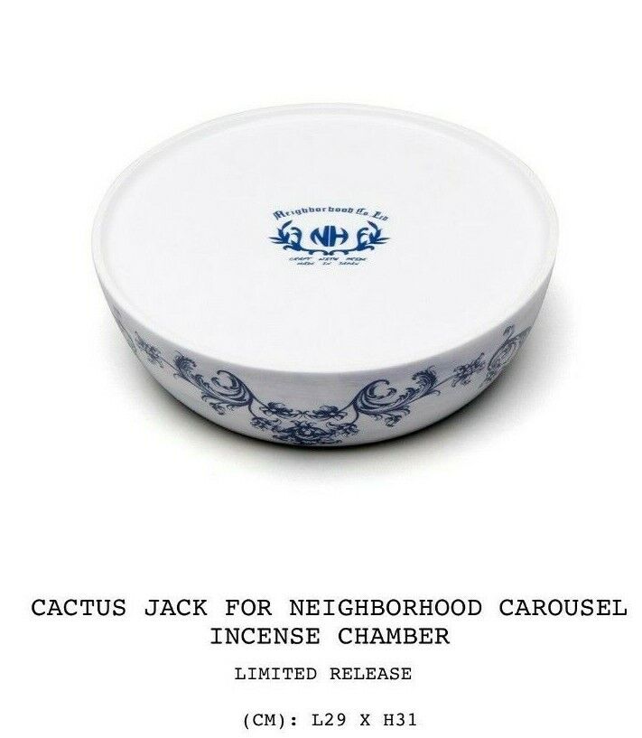 Cactus Jack For Neighborhood Carousel Incense Chamber Travis Scott Brand  New DS