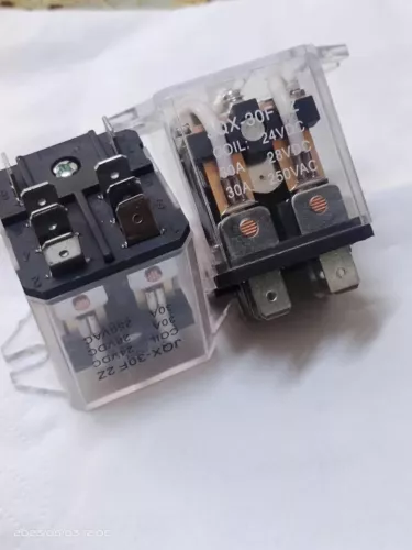 Relé de alimentación JQX-30F-2Z 24VDC 30A 250VAC 8 pines 2 piezas - Imagen 1 de 2