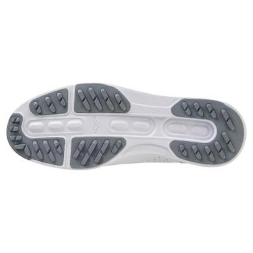 Mizuno MZU LE Men's Spikeless Golf Shoes EEE WIDE Leather White US9.5 26.5cm - Image 3 of 4