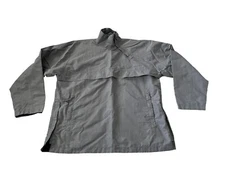 2000 MTVN MTV Size Small Men's Anorak Jacket Gray Mock Neck Weatherproof