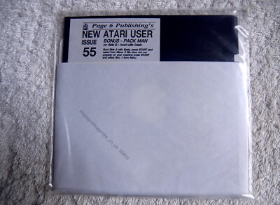 80603 Ausgabe 55 neue Atari User / Seite 6 Magazin Diskette - Atari XL/XE () 