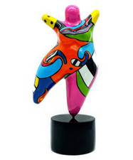 Molly Figur - Hommage an Niki de Saint Phalle - Nana Dolly dicke Frau 20198 B