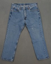 UE08412  LEVI'S  505 STRAIGHT LEG JEANS 36X30 msr 34"x29" 