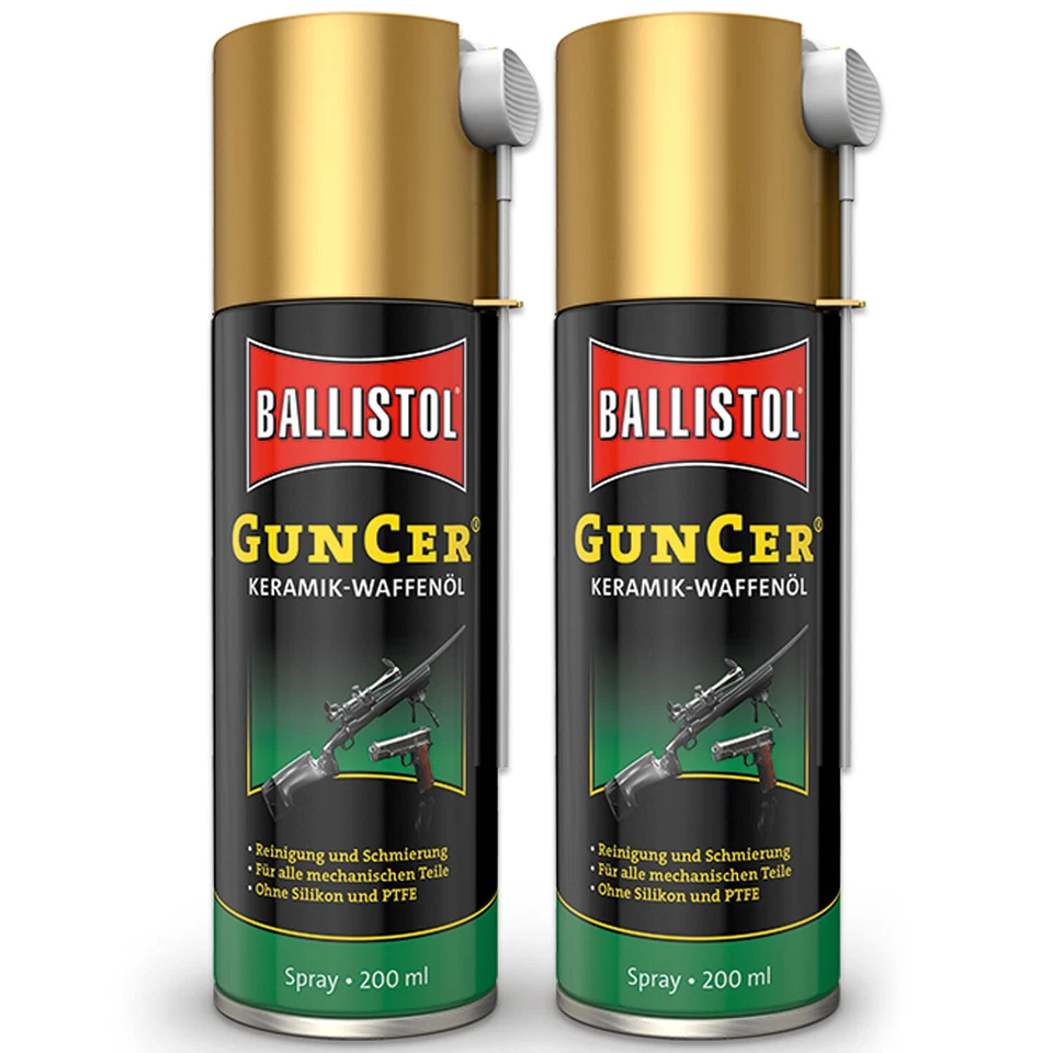 Ballistol High Performance GunCer Waffenöl mit Keramik-Additiven - 200ml (22166)