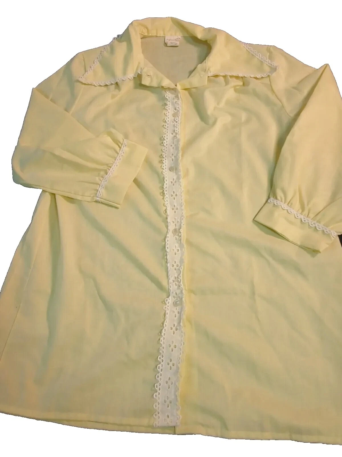 Mod/Gogo Top de tela Vintage para Mujeres