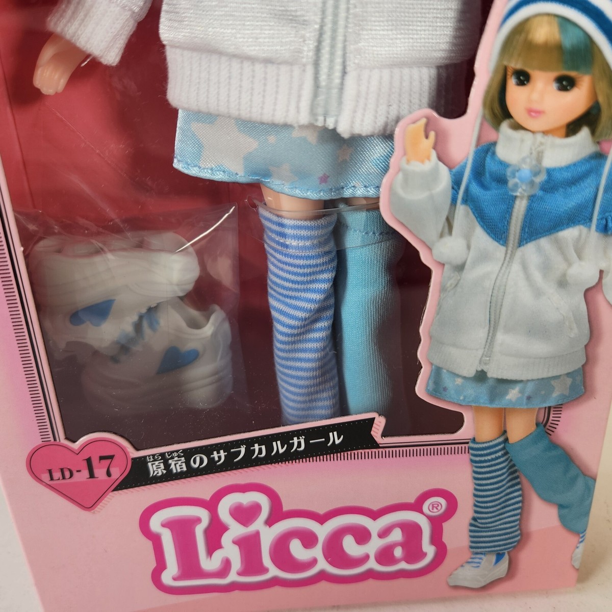 Licca Chan Harajuku Subculture Girl Doll LD-17 Takara Tomy Japan