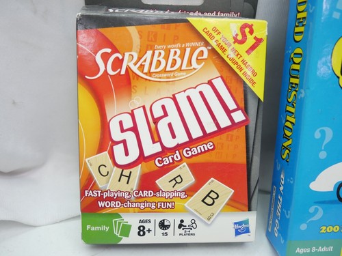3 Card Games - Loaded Questions + You Gotta Be Kidding + Scrabble SLAM - Picture 2 of 7