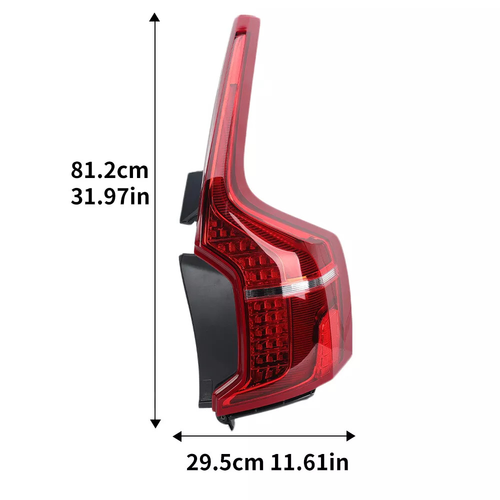 For 2016-2024 Volvo XC90 LED Tail Light Assembly Rear Outer Passenger Right