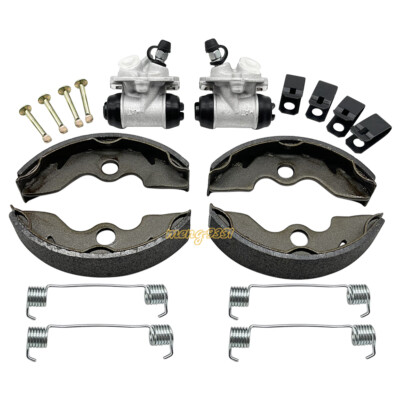 Front Brake Wheel Cylinder &Shoes Set For Honda Recon 250 TRX250 - Foto 9