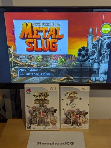 Metal Slug Anthology Nintendo Wii - VGC, Tested & Complete with Manual UK! - Imagen 3 de 12