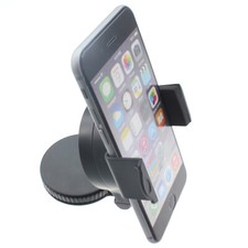 Car Mount Windshield Holder Glass Cradle Swivel Dock Suction for Cell Phones