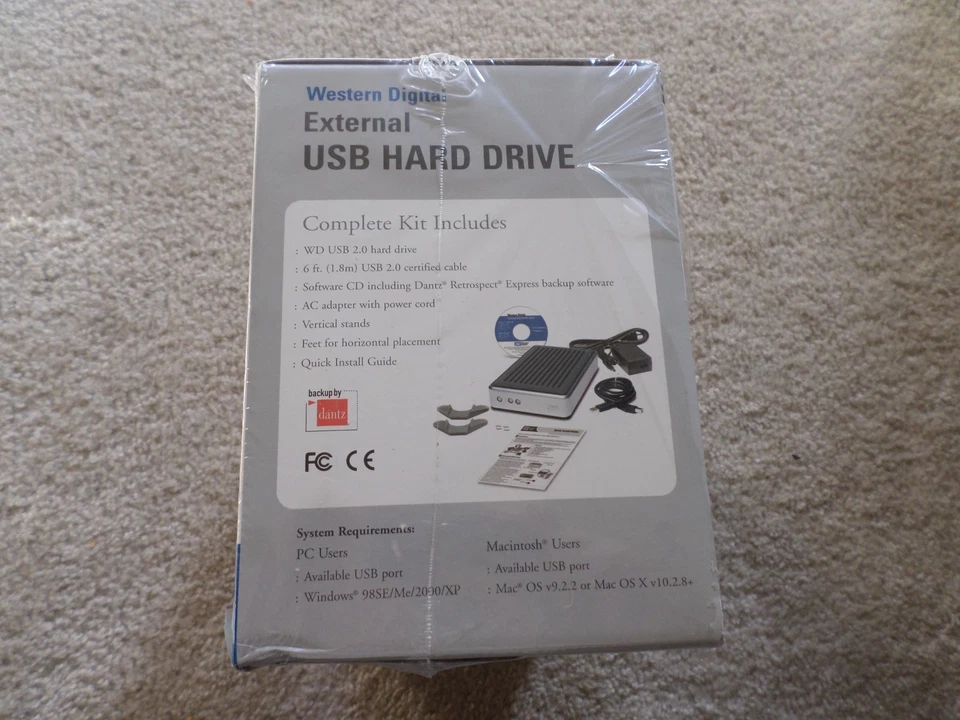 Western Digital Dual-Option 80GB External 7200RPM (WDXUB800BBNN) HDD - Image 4 of 4