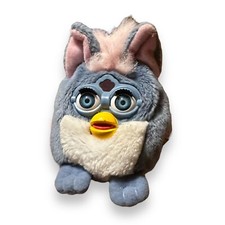 Furby Buddies 1999 Tiger Plush Rare Elephant Blue Pink Grey 70-700 - Vintage