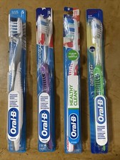 NEW Lot of 4 Oral-B Toothbrush Indicator Pro Health Assorted Colors FREE SHIP