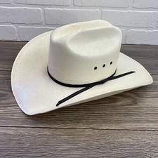 Mht 10x Master Hatter Of Texas Made In Usa Shangtung Paper Straw Cowboy Hat 7