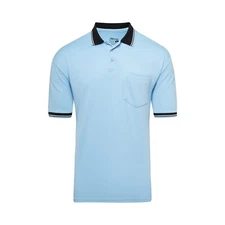 Murray Sporting Goods Light Blue Short Sleeve Baseball and Softball Umpire Shirt