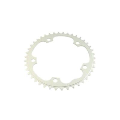 Plateau HG 130 Porteur 42 Dents Argent - Spécialités TA - Passage Double En Triple - Neuf
